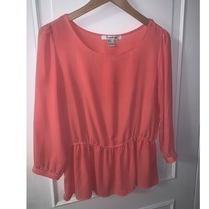 Summery Salmon Blouse!